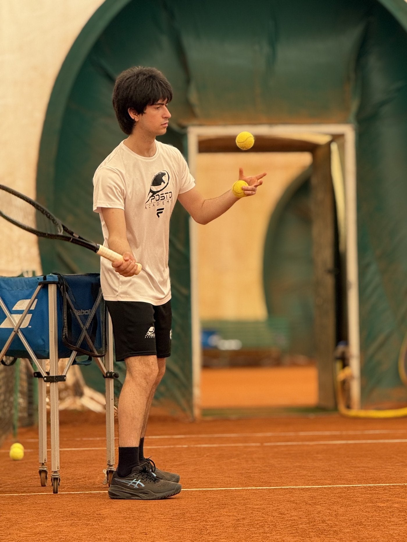 Tommaso Spina in campo